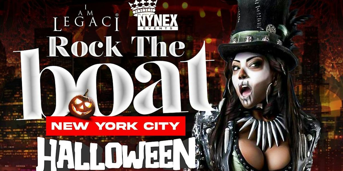 ROCK THE BOAT NEW YORK CITY HALLOWEEN BOAT RIDE 2024