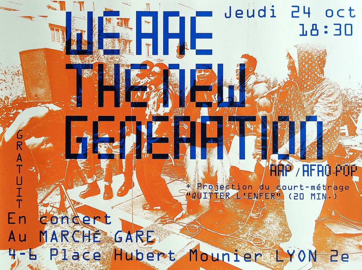 WE ARE THE NEW GENERATION (Rap Afro-Pop) \u2022 March\u00e9 Gare LYON