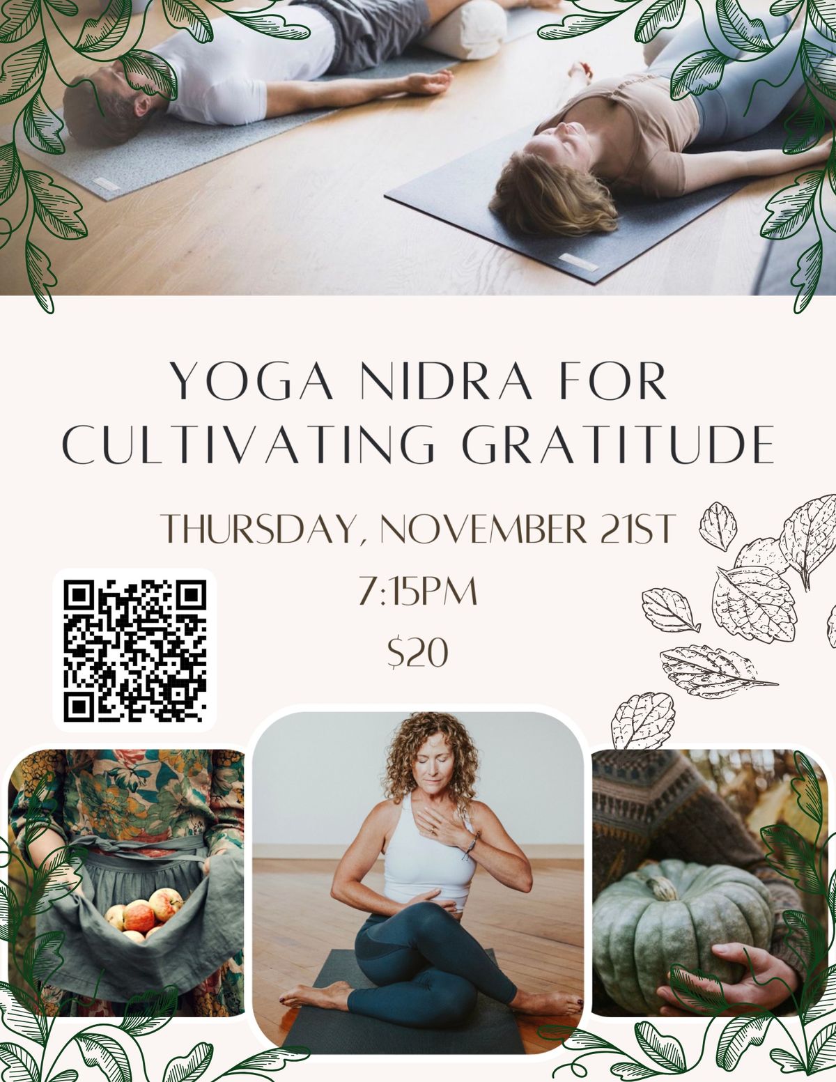 Yoga Nidra~Cultivating Gratitude 