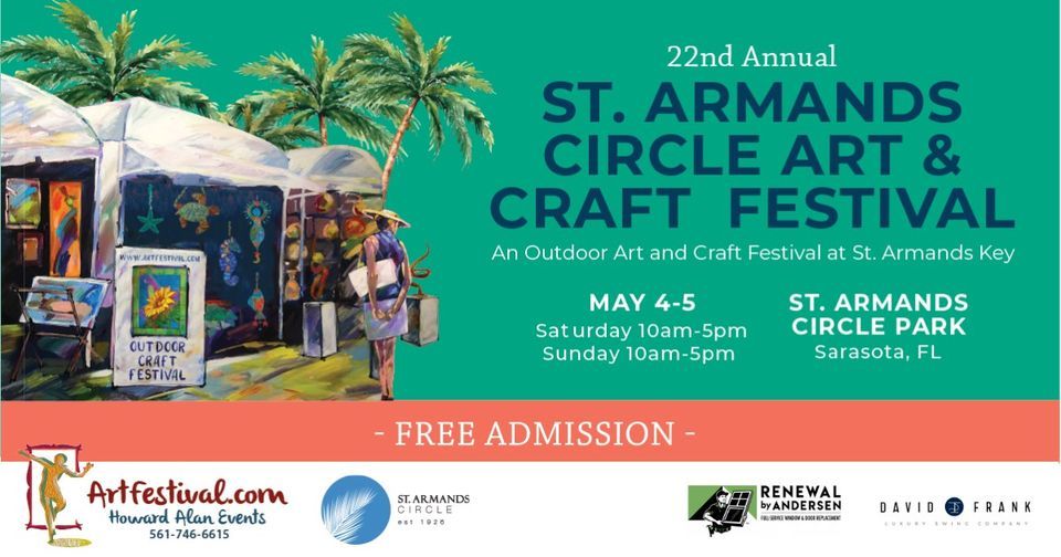 22nd Annual St. Armands Circle Art & Craft Festival