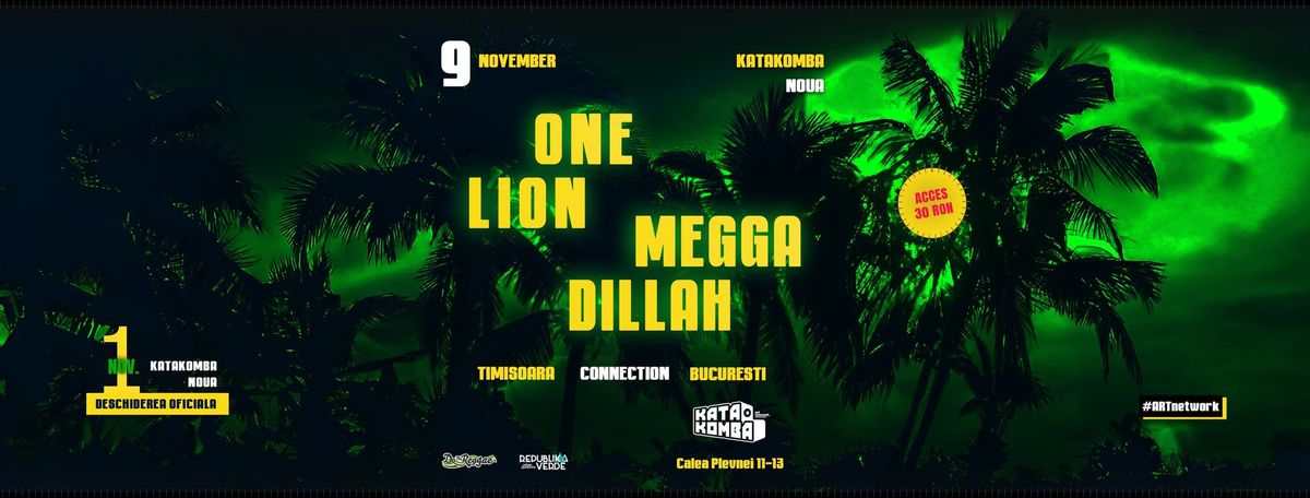 ONE LION & MEGGA DILLAH live @KATAKOMBA NOU\u0102