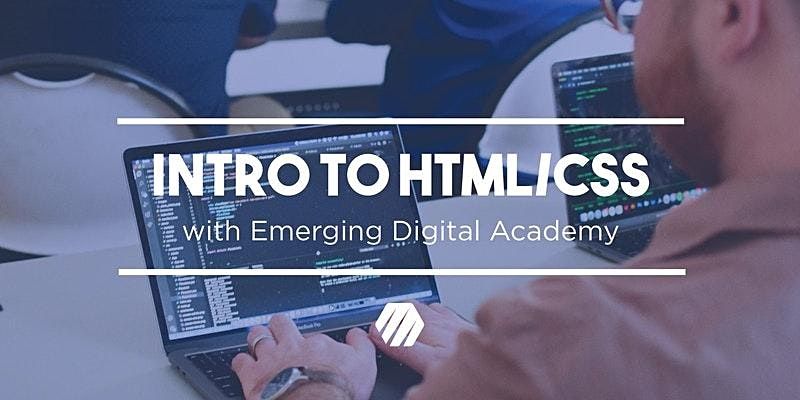 Intro to HTML\/CSS Workshop (FREE, In-Person)