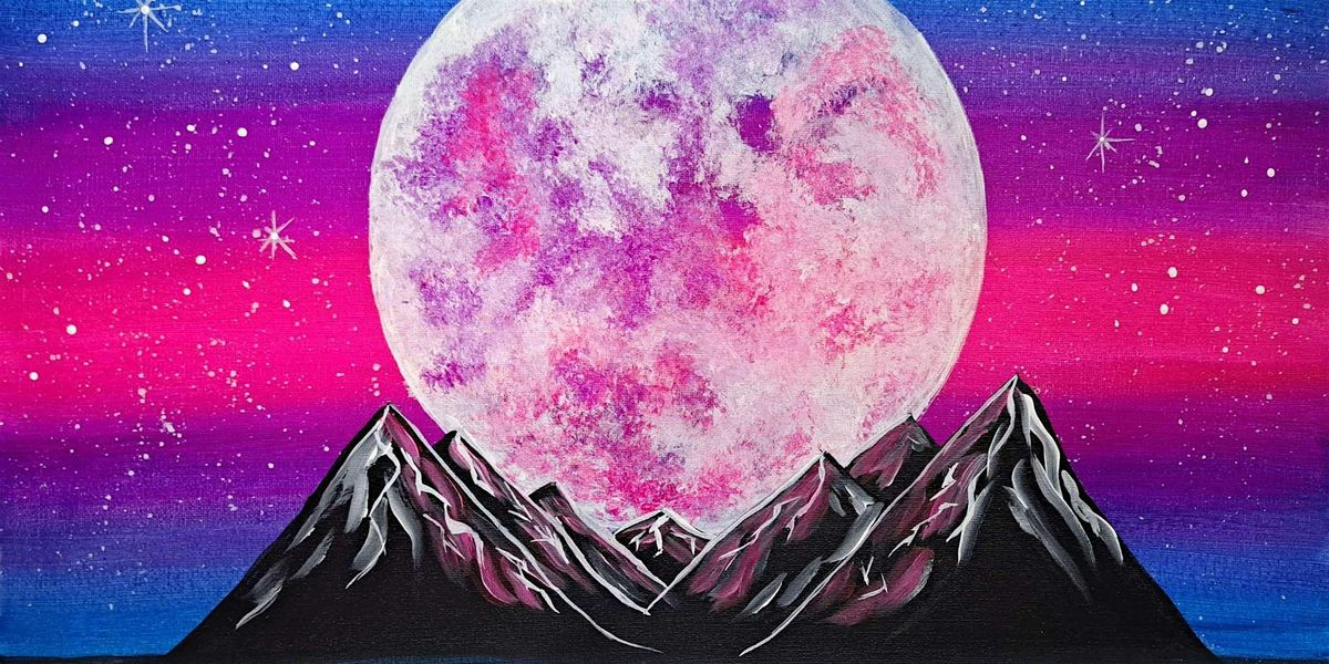 Evening Star Moon - Paint and Sip by Classpop!\u2122