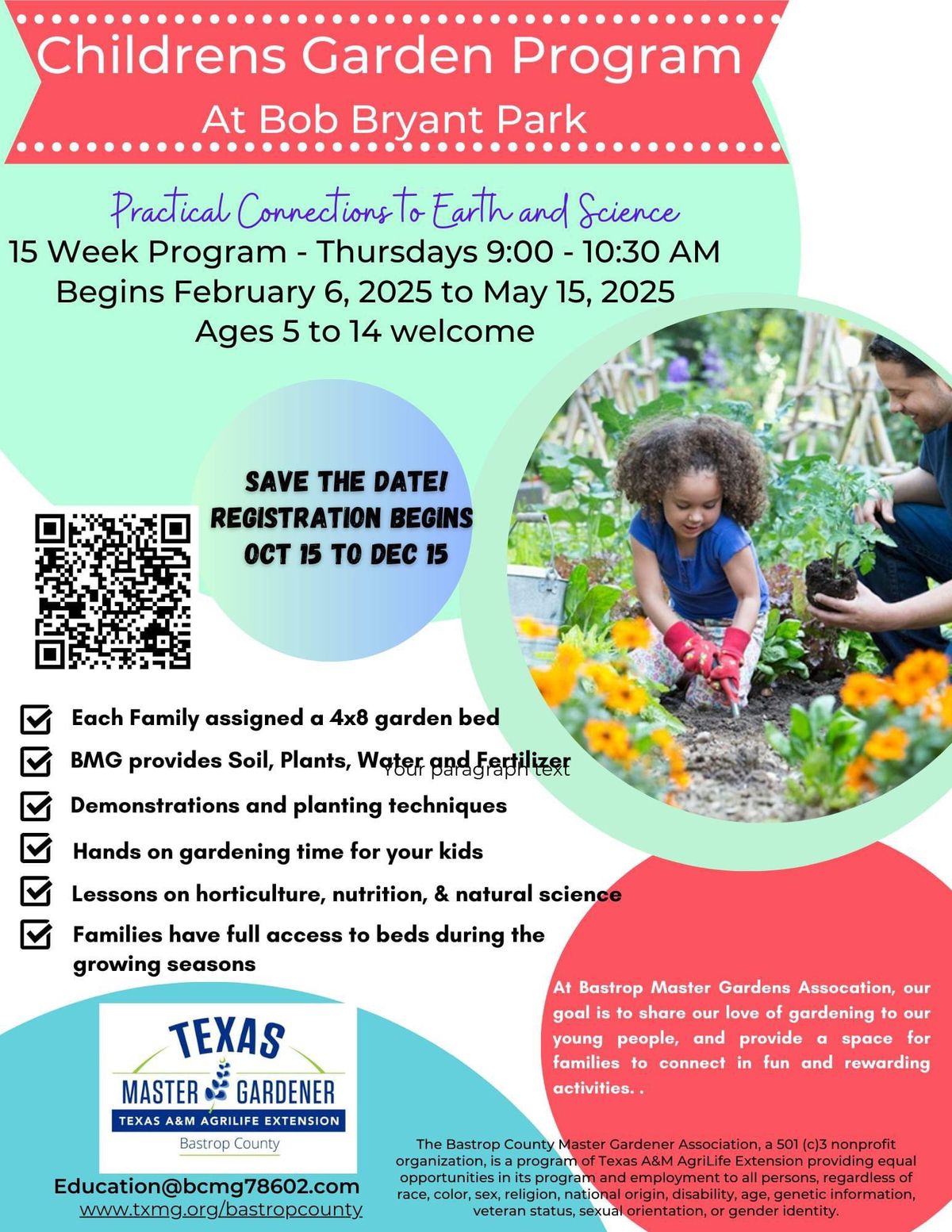 Children\u2019s Garden Program 