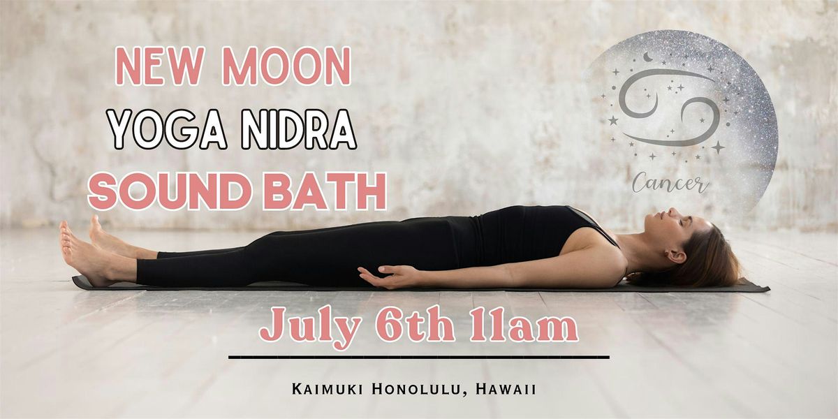 New Moon Yoga Nidra Sound Bath