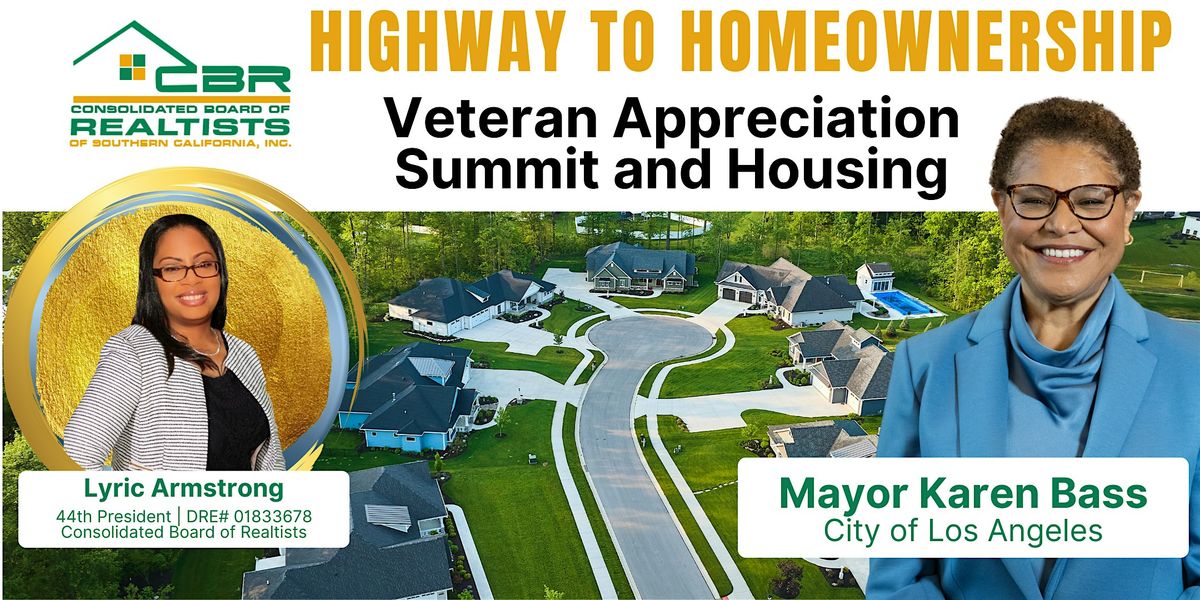 Highway to Homeownership - Veteran Appreciation Summit and Housing