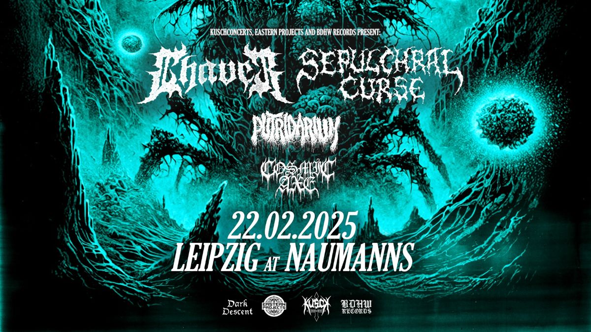 Chaver & Sepulchral Curse \u2022 Leipzig, Naumanns Tanzlokal