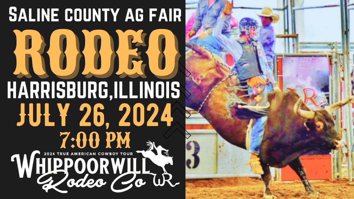 SALINE COUNTY AG FAIR RODEO - WHIPPOORWILL RODEO