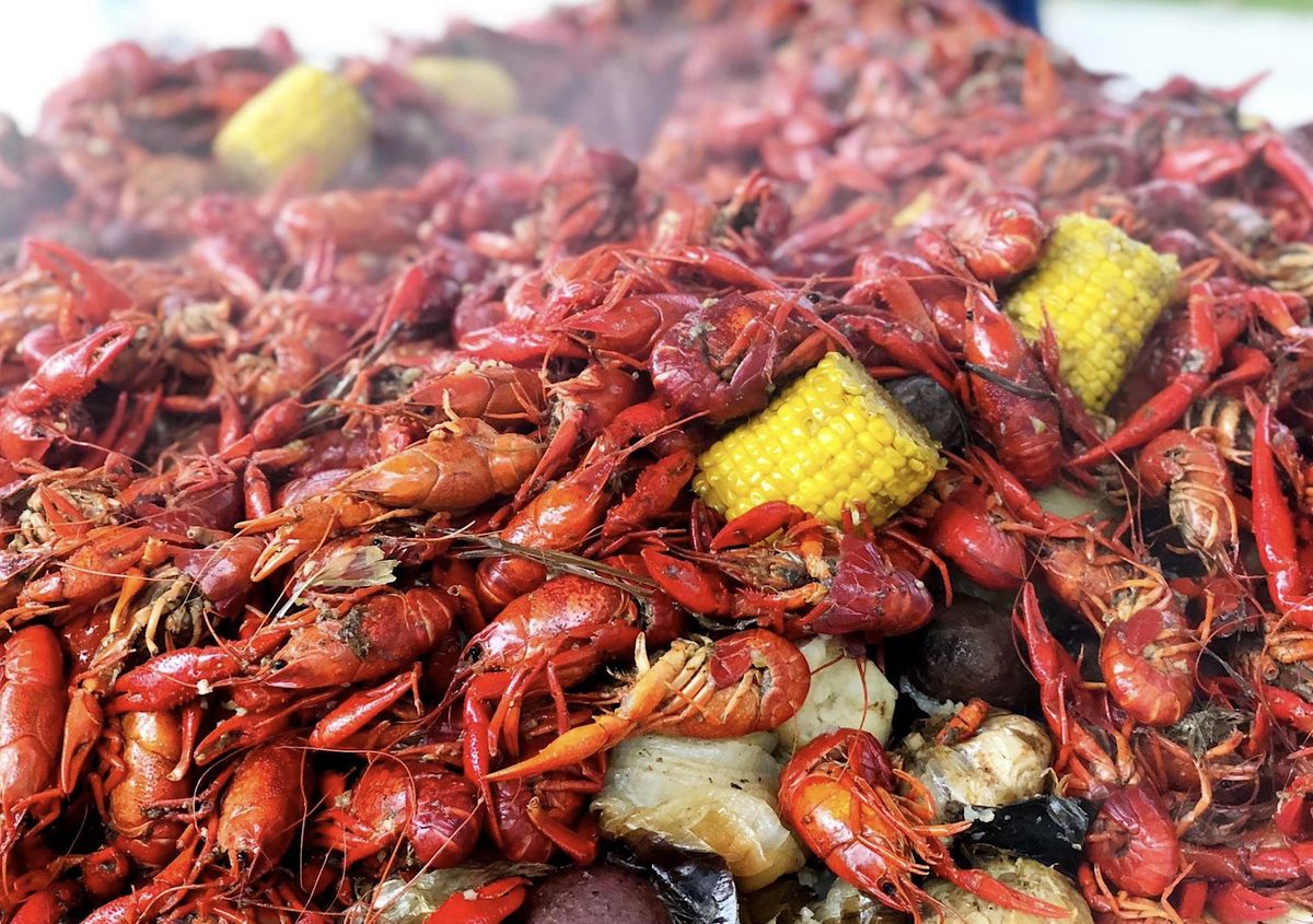 Crawfish and Tiki Drinks at Blip!, Blip Roasters, Kansas City, 16 April ...