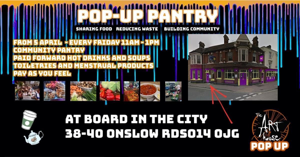 The Art House pop-up pantry \/ Board in the City \/ Fridays 11am-1pm