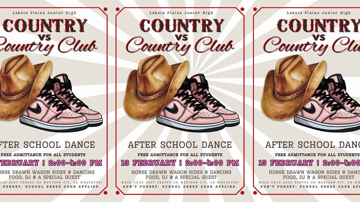 Country vs Country Club Dance