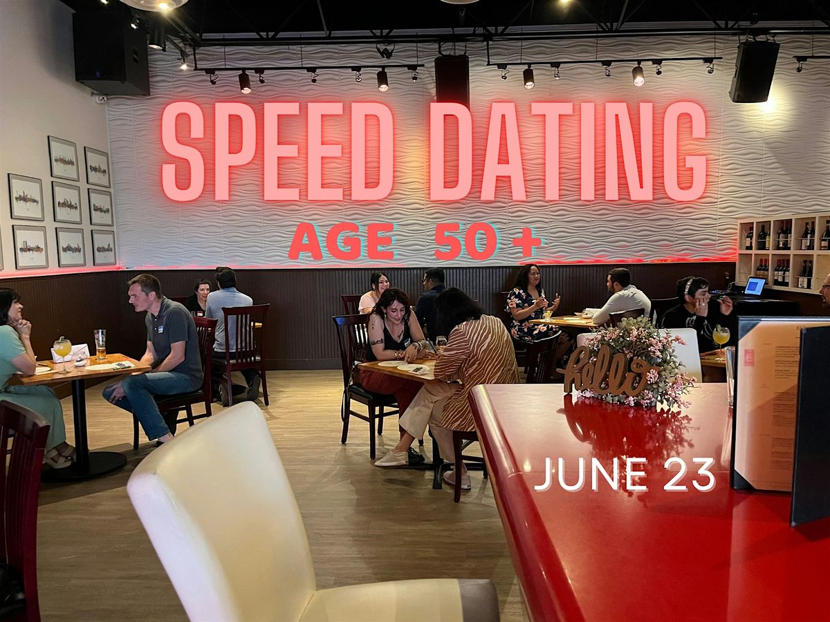 Speed Dating for 50+