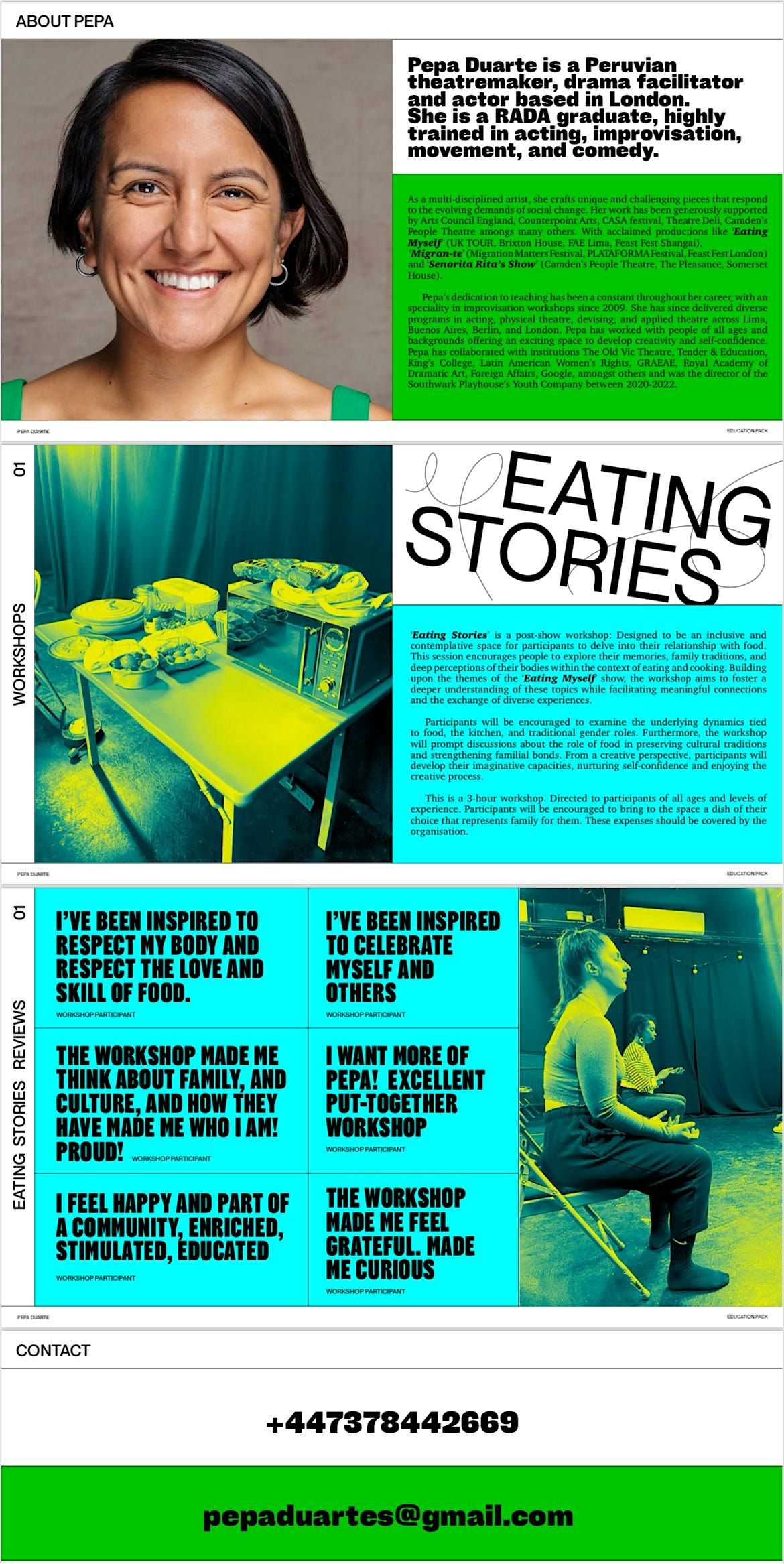 Eating Stories: A Creative Exploration of Food, Memory and Culture