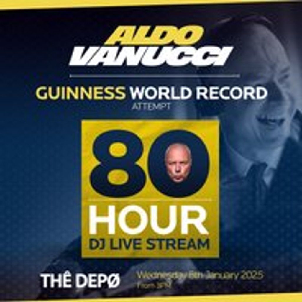 Aldo Vanucci's 80hr DJ Set - Saturday Night House \/ Disco