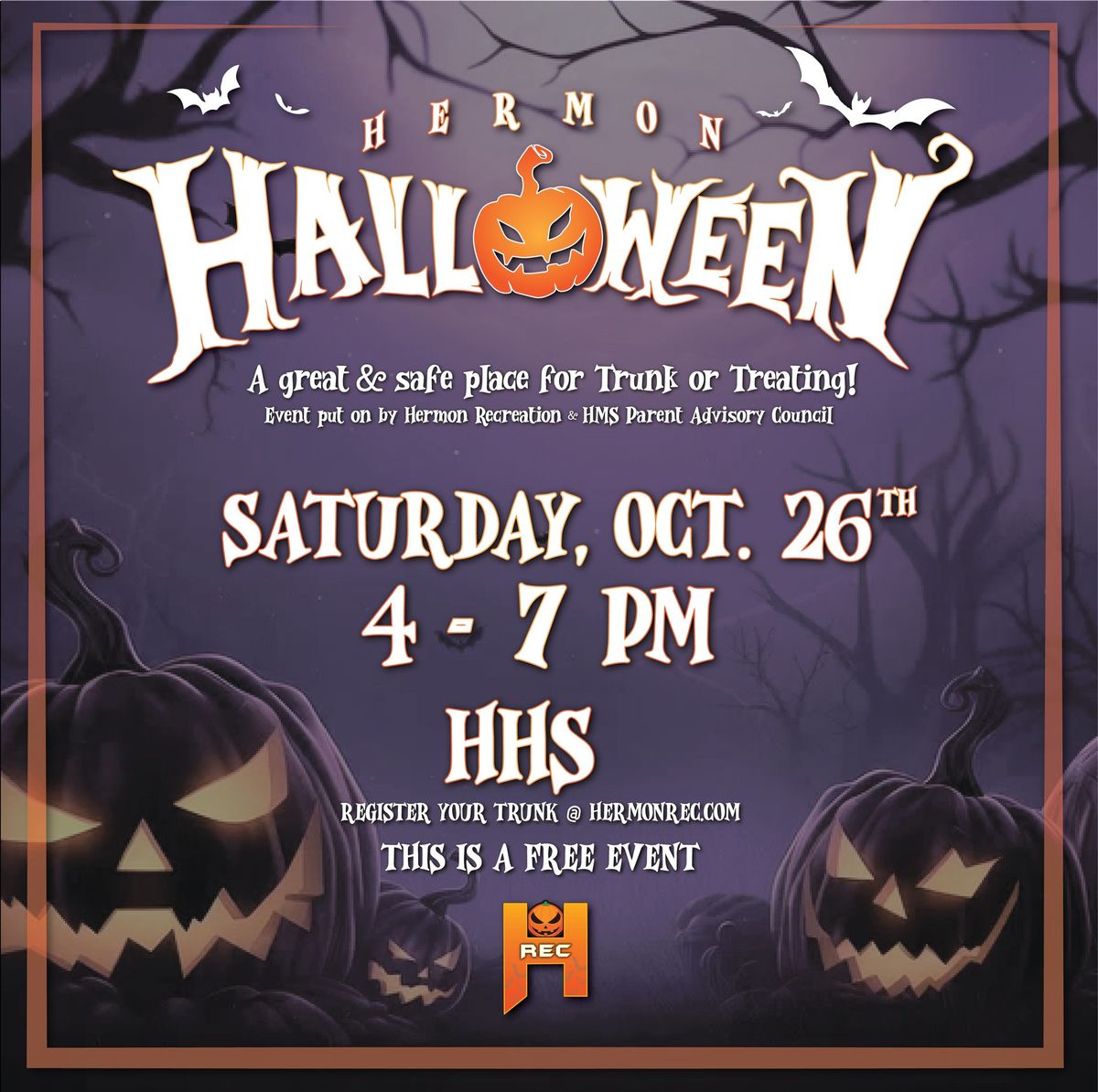 Hermon Halloween: Trunk or Treat