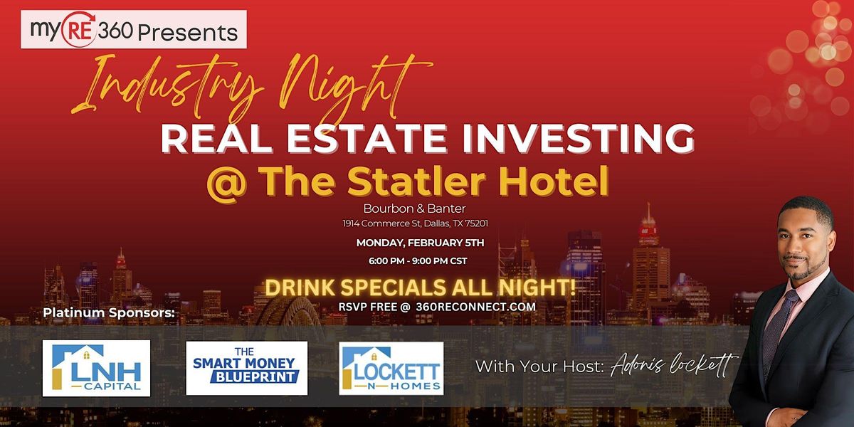 myRE360 Presents: Real Estate Investing Industry Night