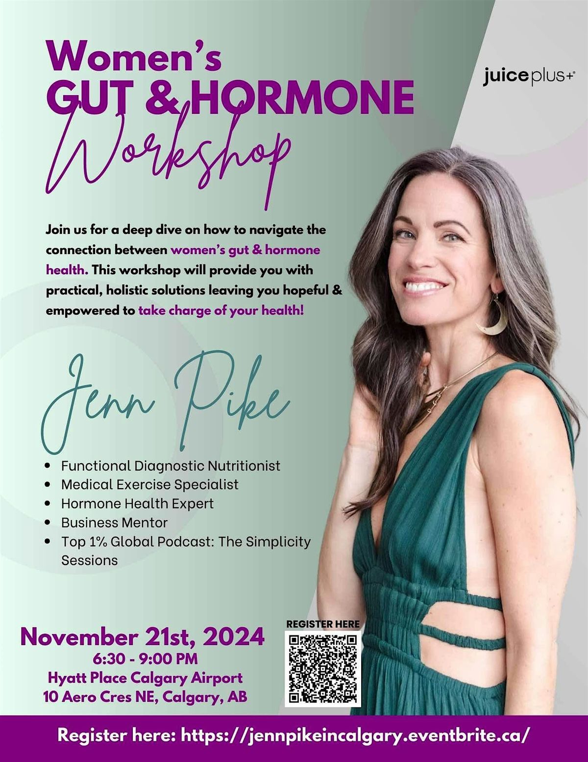 Calgary Women's Gut & Hormone Health Workshop with Jenn Pike