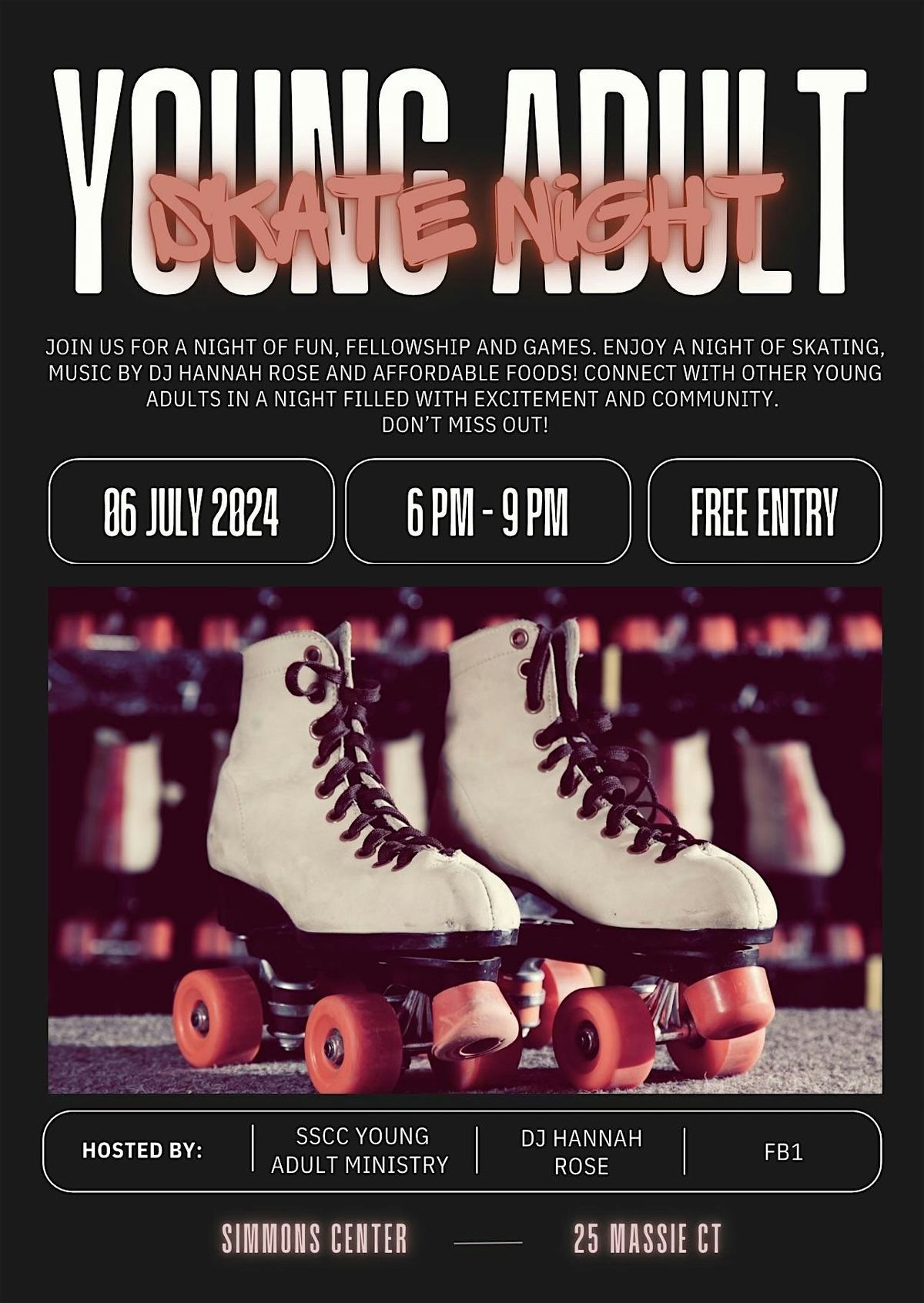 Young Adult Skate Night