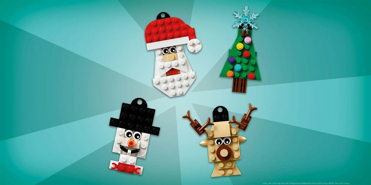 LEGO\u00ae Holiday Decoration DIY Event