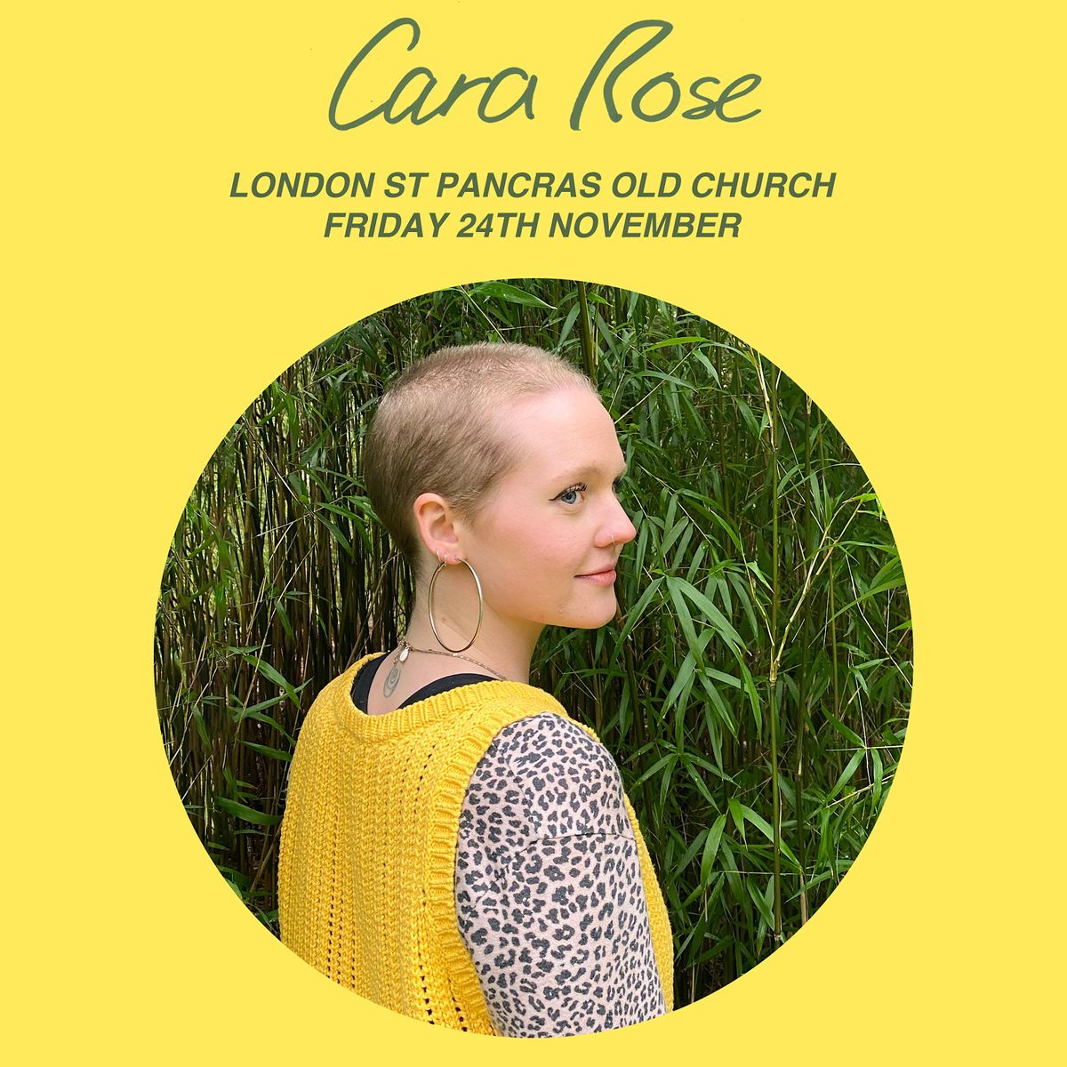 Cara Rose - Live at St Pancras Old Church, London