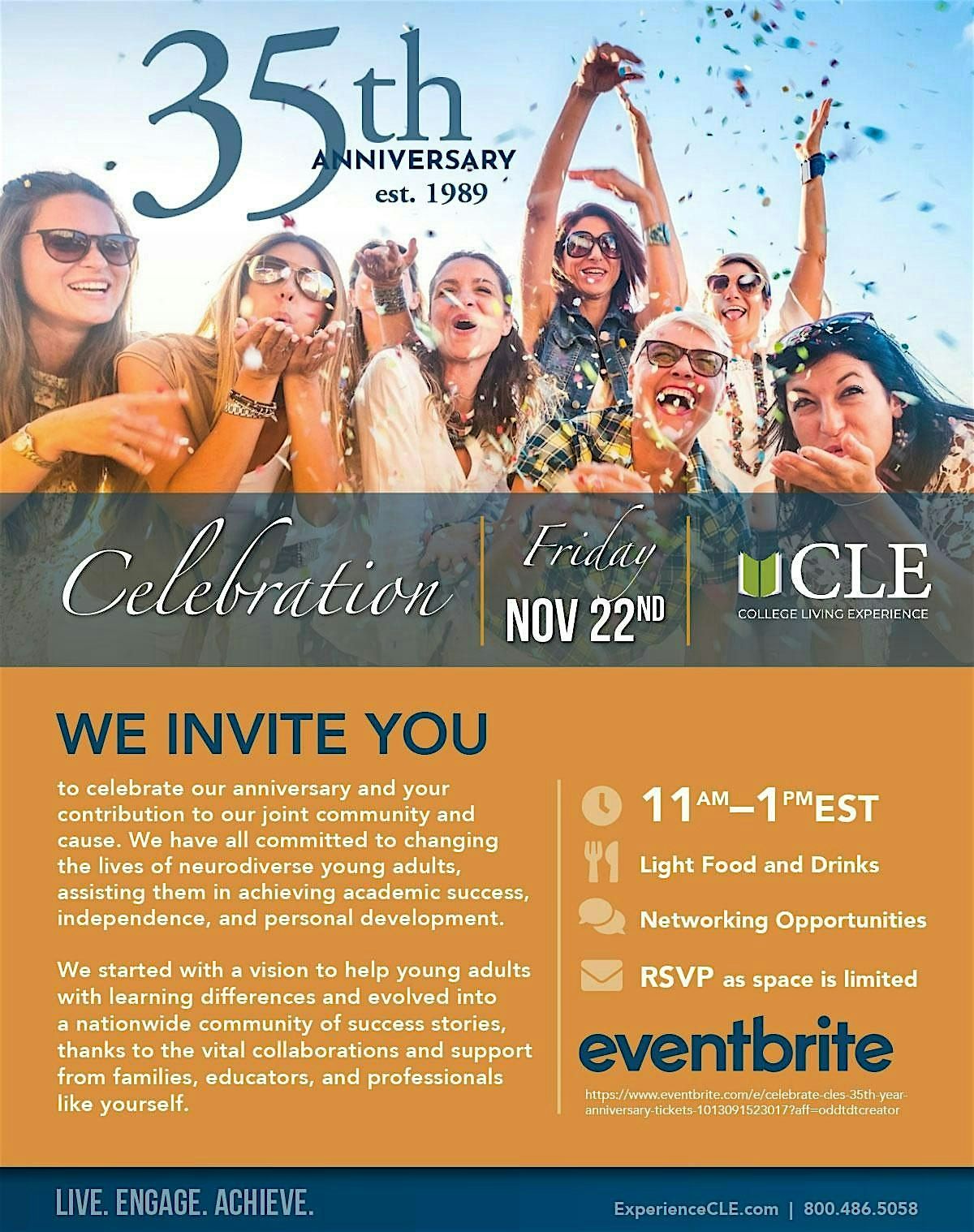 Celebrate CLE's 35th Anniversary