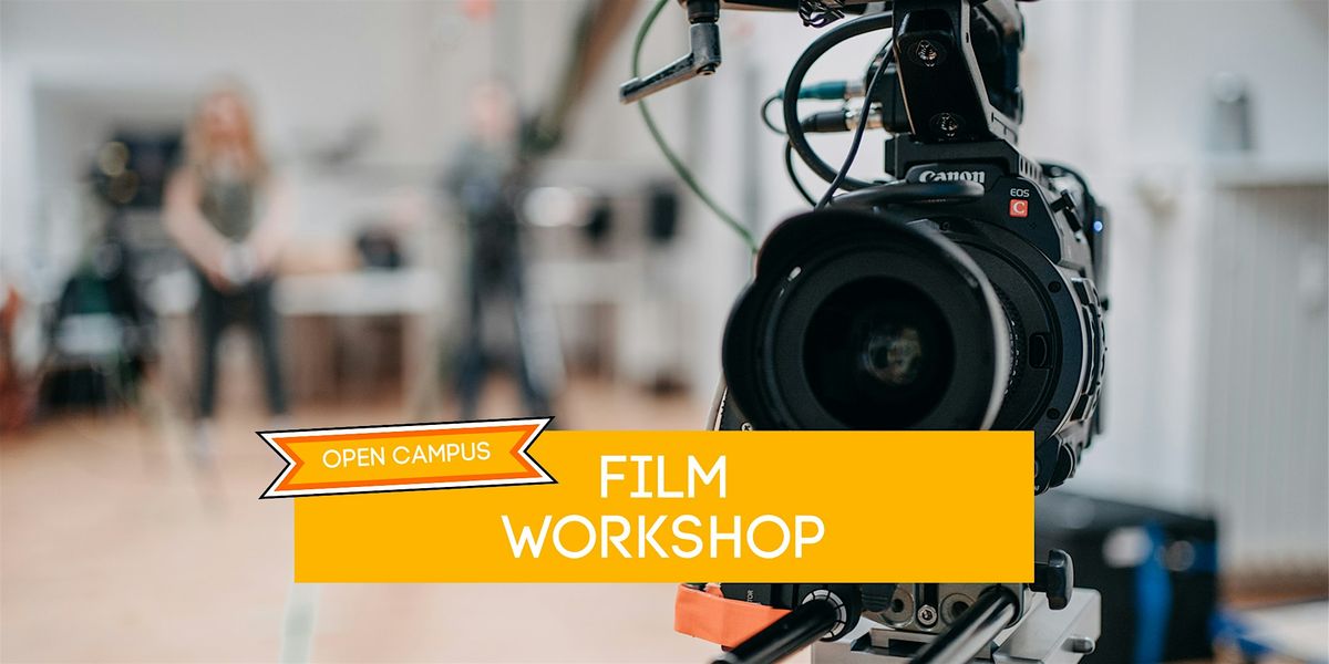 Open Campus Film Workshop: On Set | Campus Hamburg