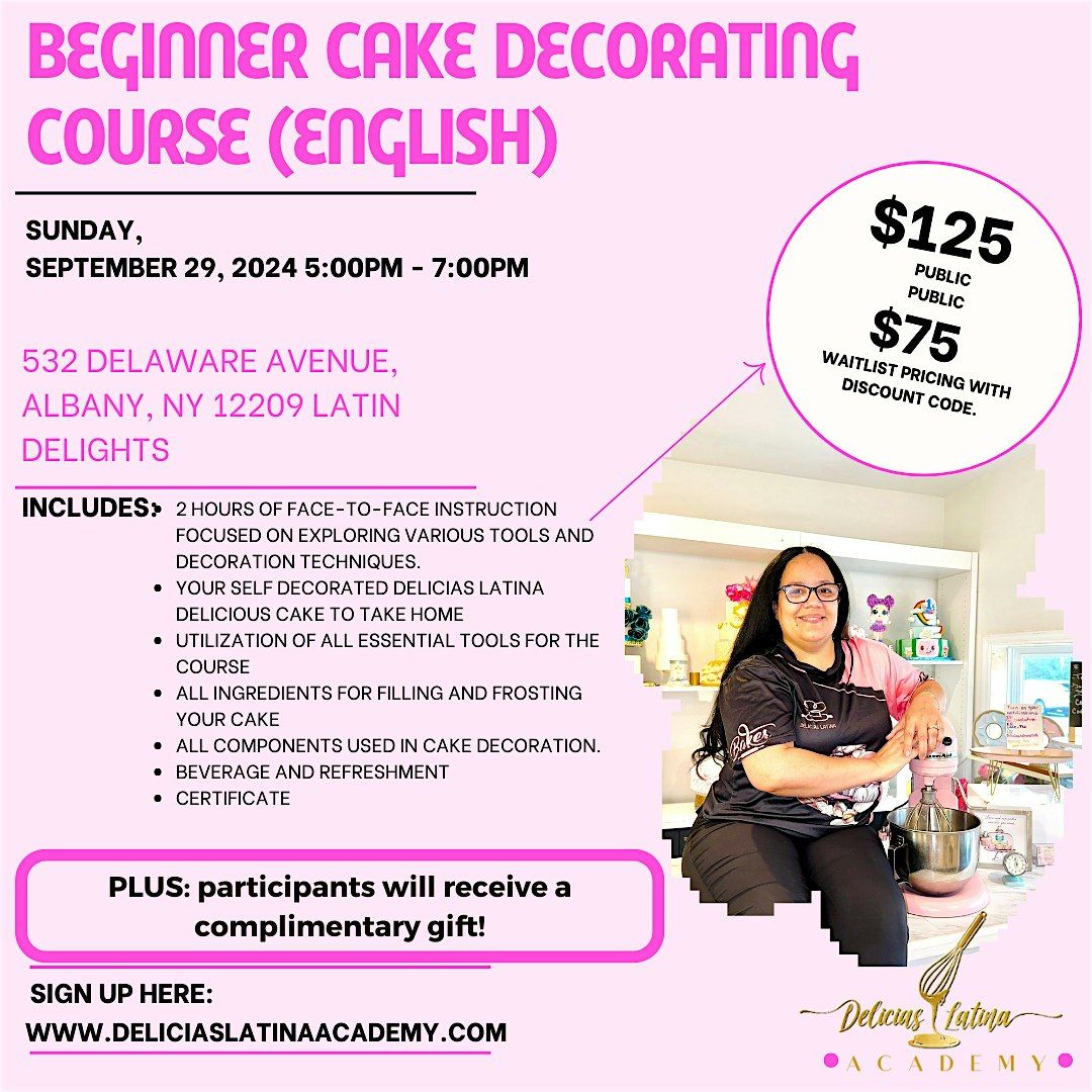 Cake Decorating Class for Begginers