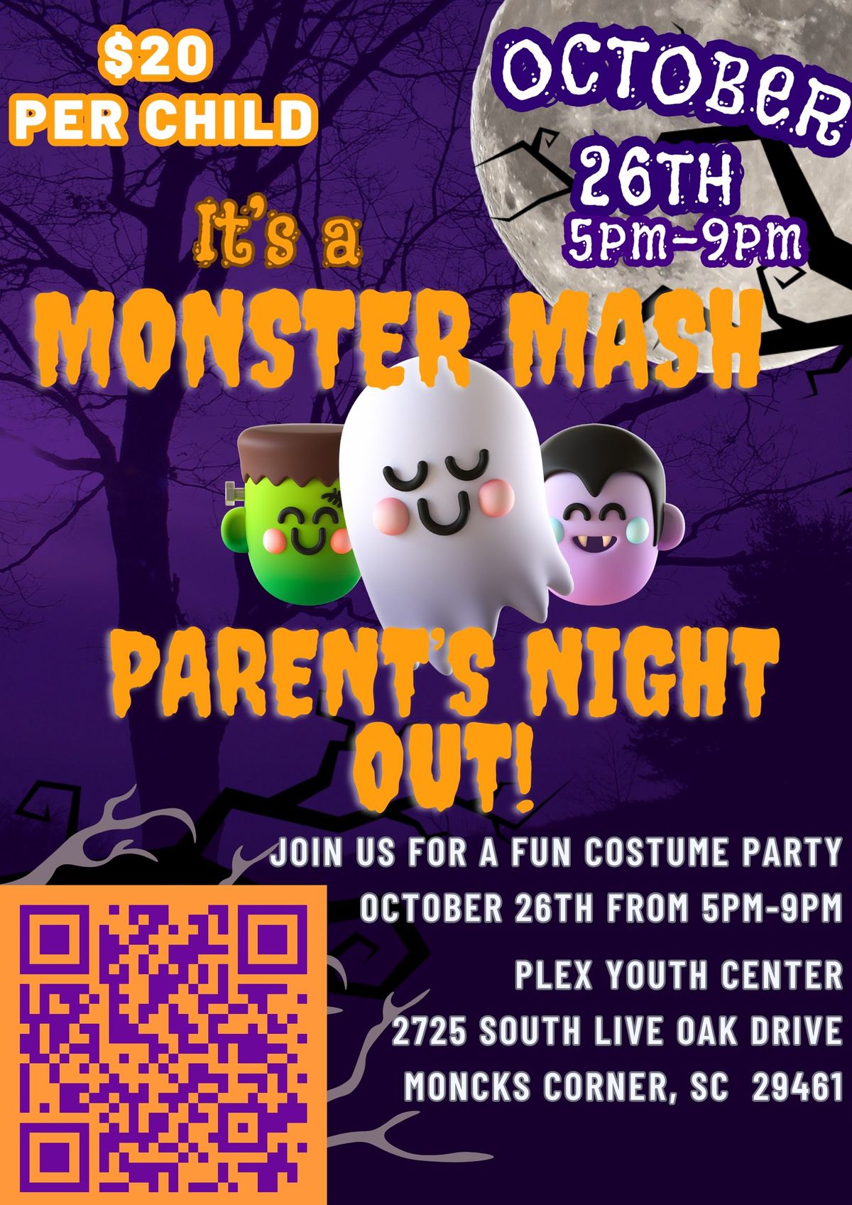 Monster Mash-Parent's Night Out