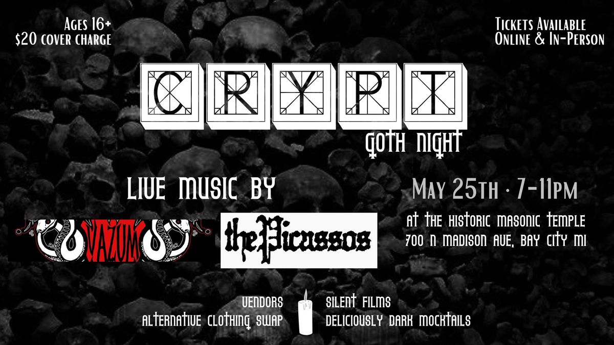 CRYPT | Goth Night at the HMT