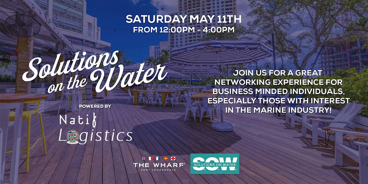 Solutions on the Water with Natif Logistics at The Wharf FTL