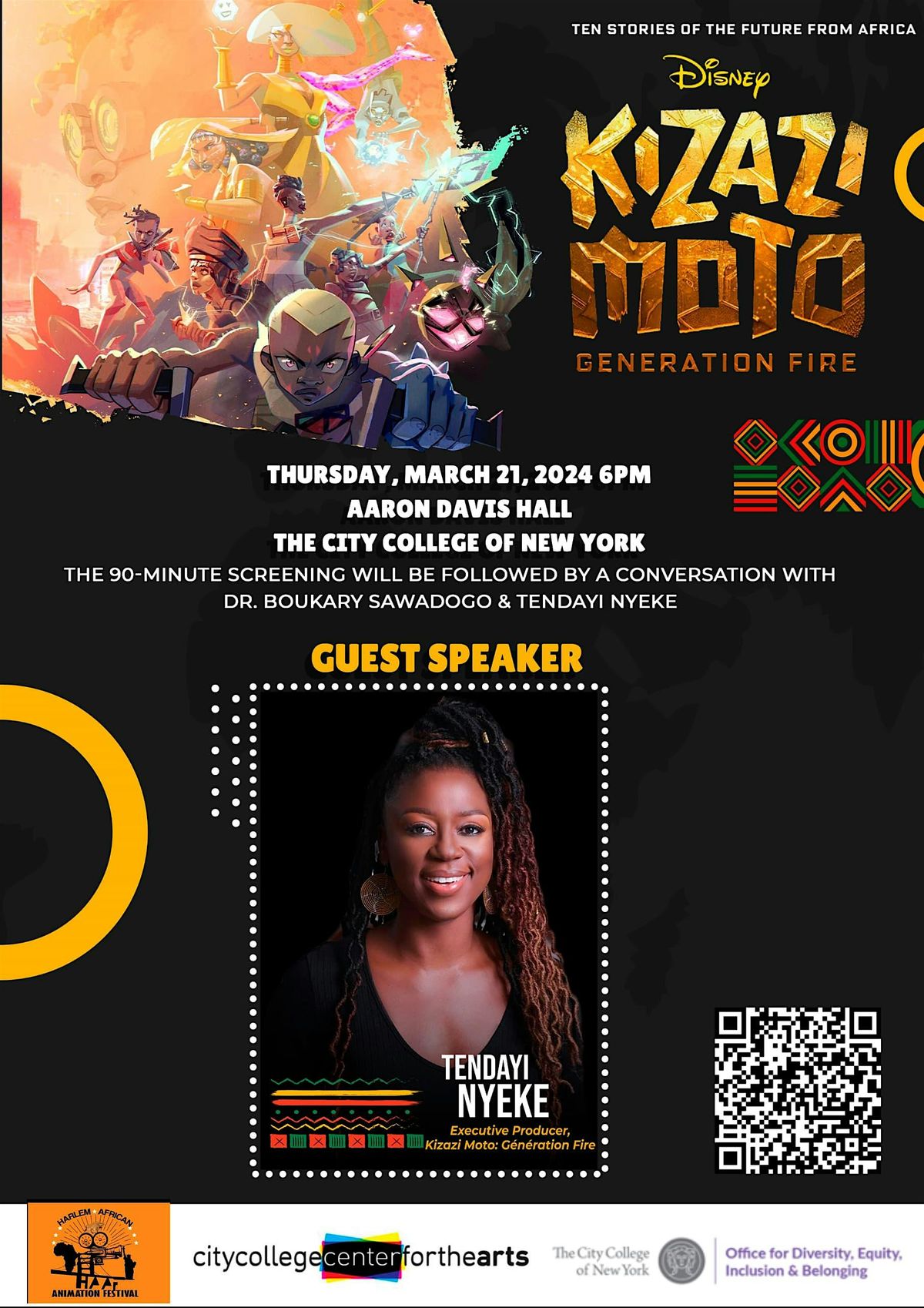 "Kizazi Moto": An African Animated Film event at City College of New ...