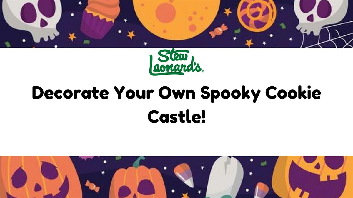 Decorate Your Own Spooky Cookie Castle!