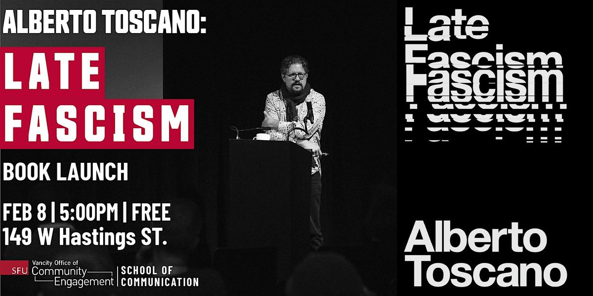 Alberto Toscano: Late Fascism