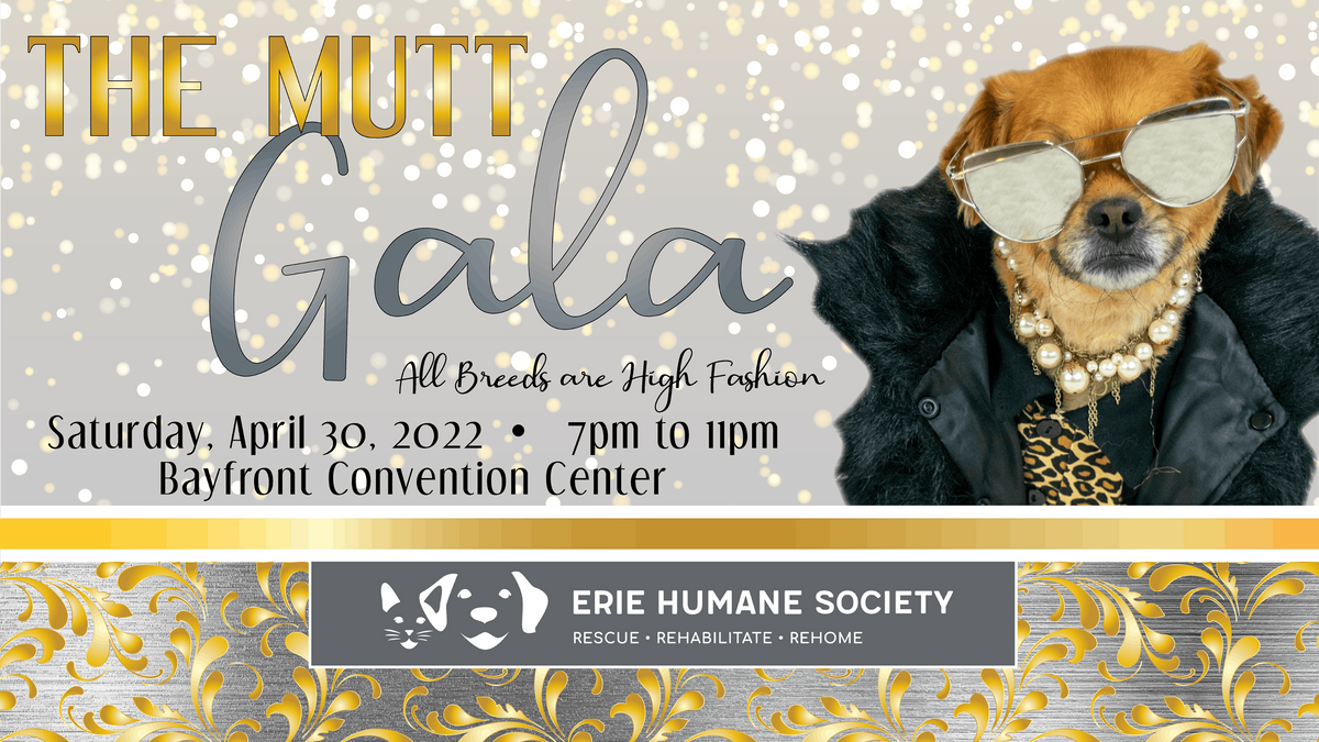 The Mutt Gala, Bayfront Convention Center, Erie, 30 April 2022