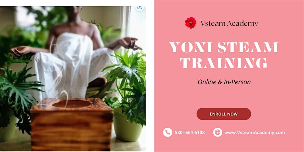 Yoni \/ Vaginal Steam Training - Become a Certified Yoni Steam Practitioner