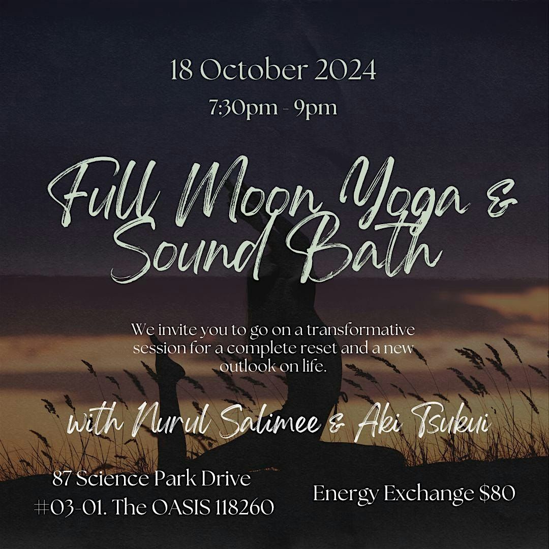 Full Moon Yoga & Sound Bath