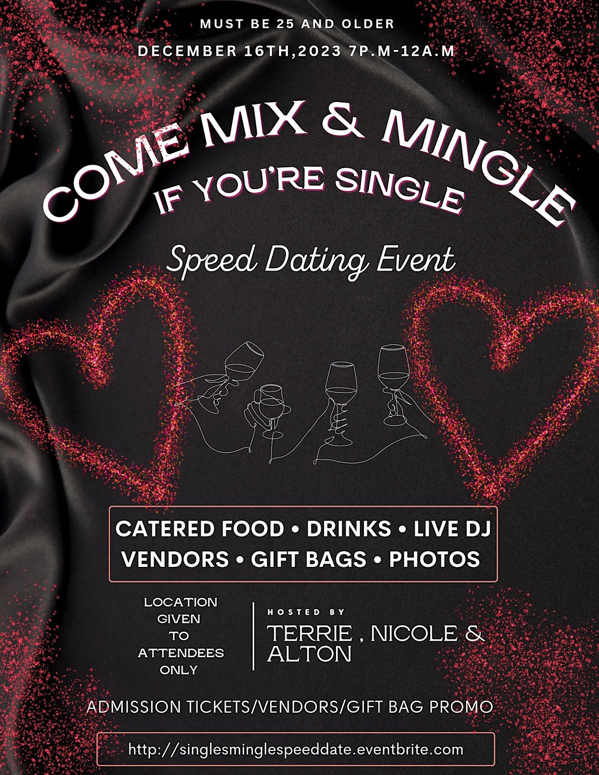 Come Mix & Mingle, If You're Single(Speed Dating)