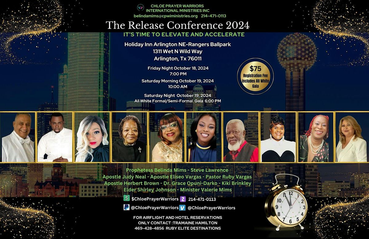 The Release Conference! It's Time to Elevate and Accelerate!