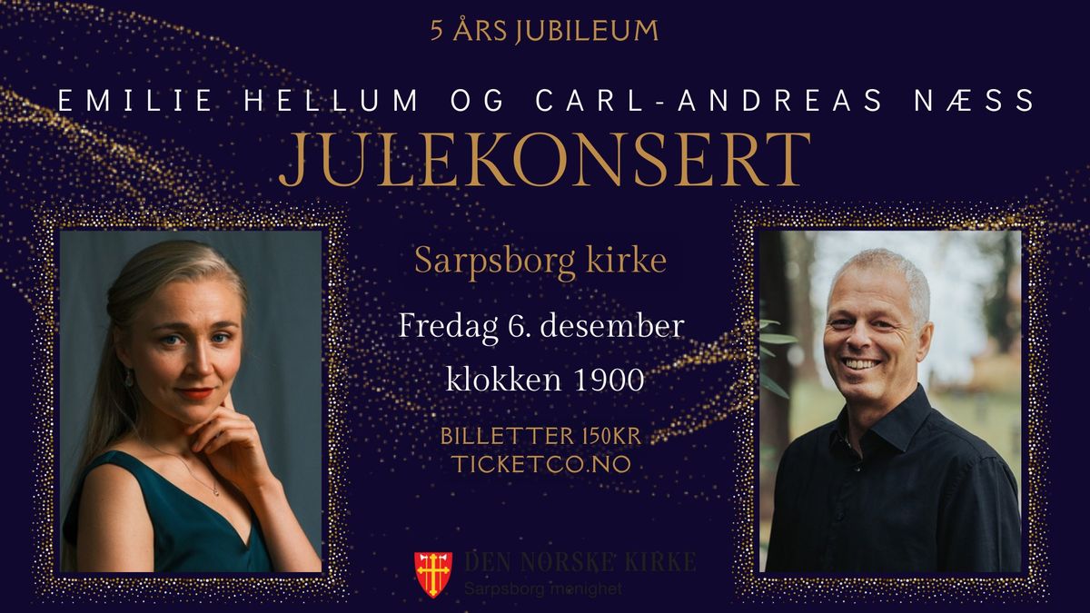 Julekonsert med Emilie Hellum og Carl-Andreas N\u00e6ss