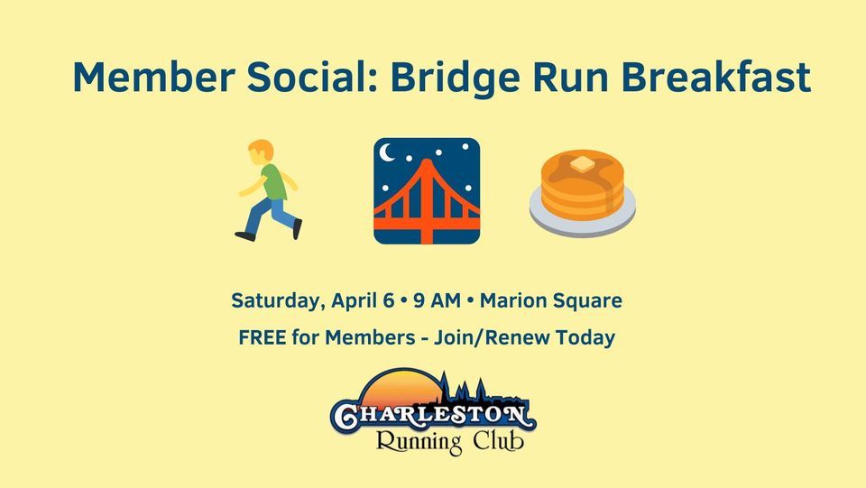 Cooper River Bridge Run: Post-Race Breakfast