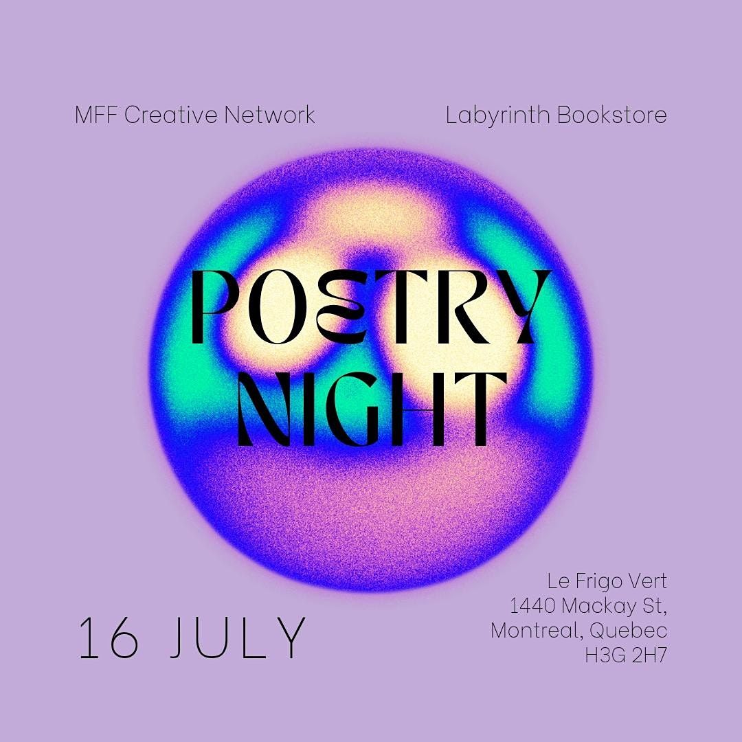 MFF x Labyrinth Poetry Night