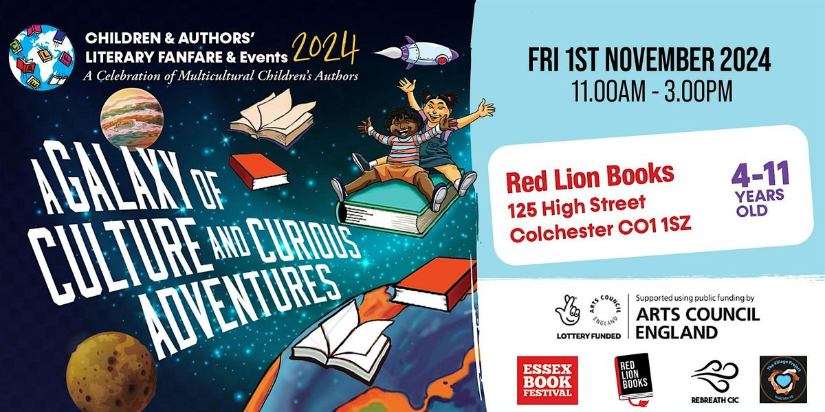 Children & Authors' Literary Fanfare, COLCHESTER - BHM 2024