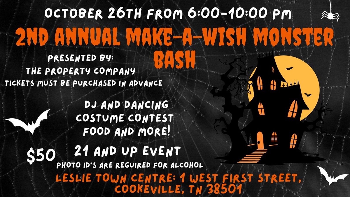 2nd Annual Make-A-Wish Monster Bash 