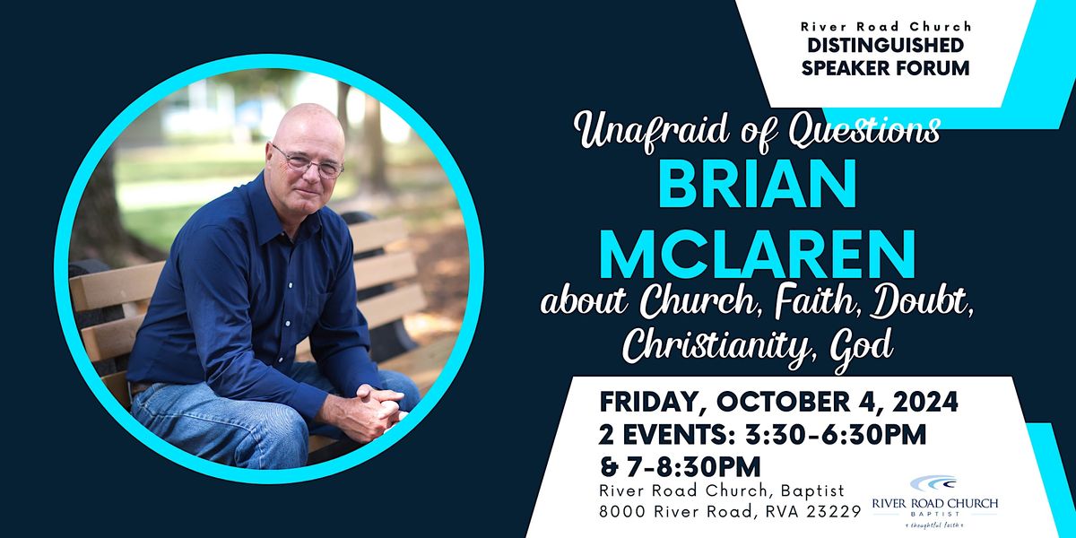 Brian McLaren: Unafraid of Questions\u2014Two Presentations