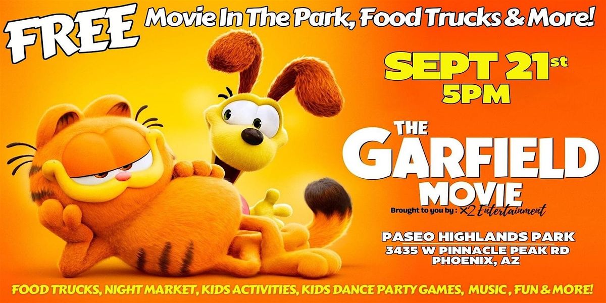 FREE N Phoenix Outdoor Movie, Food Trucks & More! Sat Sept 21st