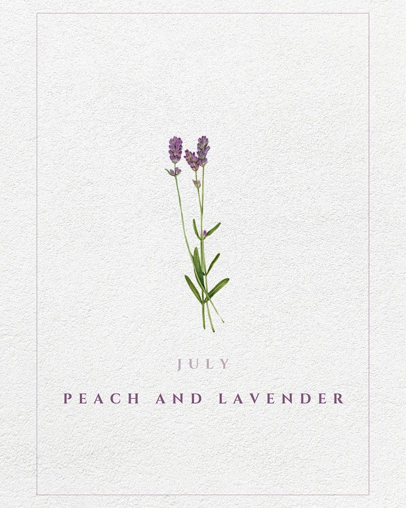 Food and Wine Dinners with Adam Byatt - Peach and Lavender