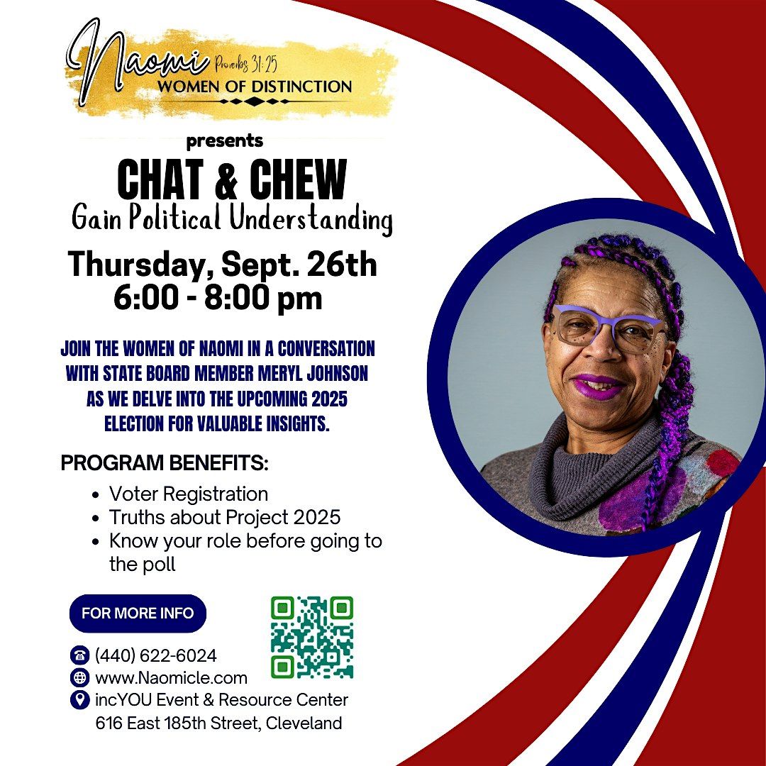 Chat & Chew: Gain Political Understanding