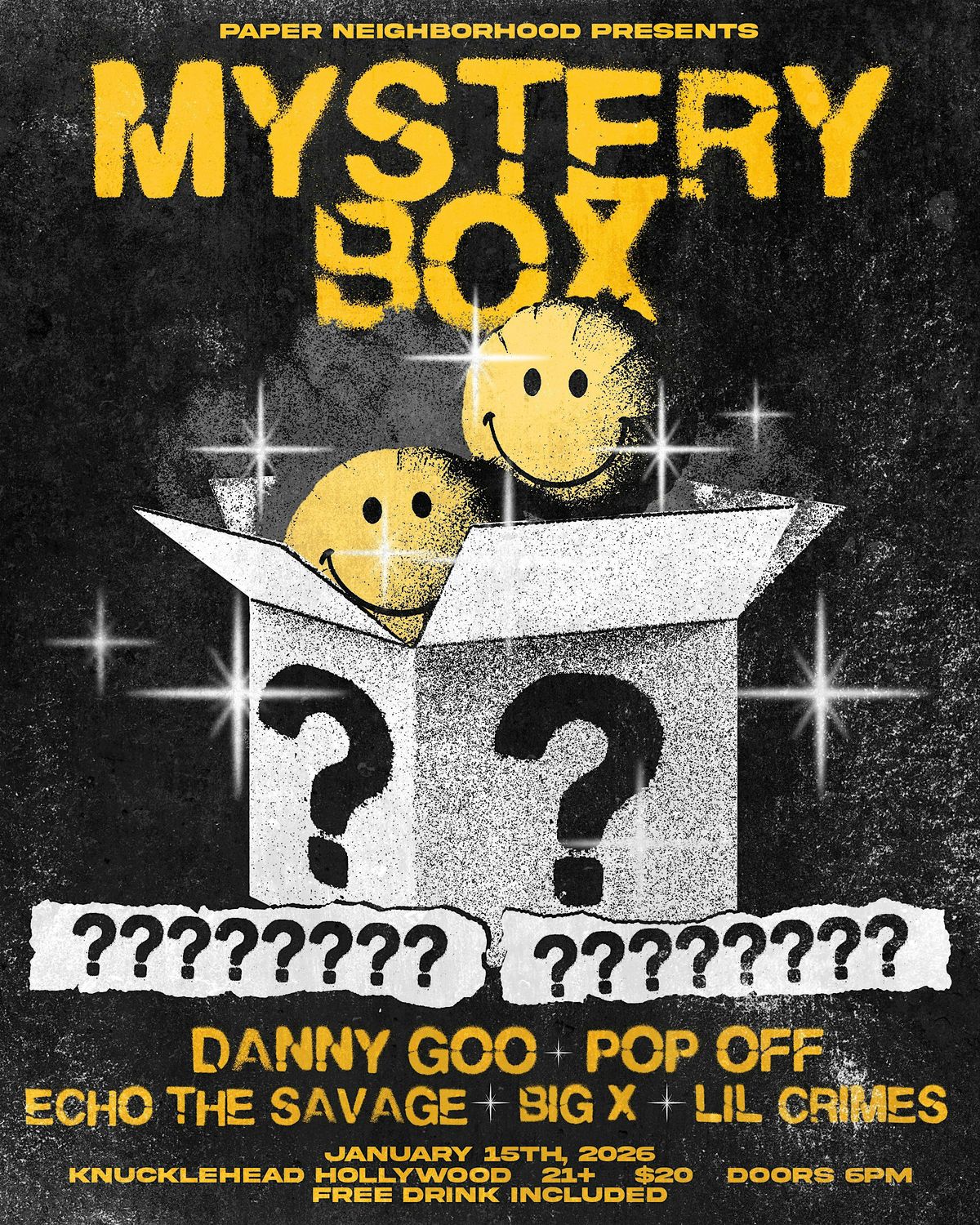 MYSTERY BOX feat. Danny Goo, POPOFF, Echo The Savage