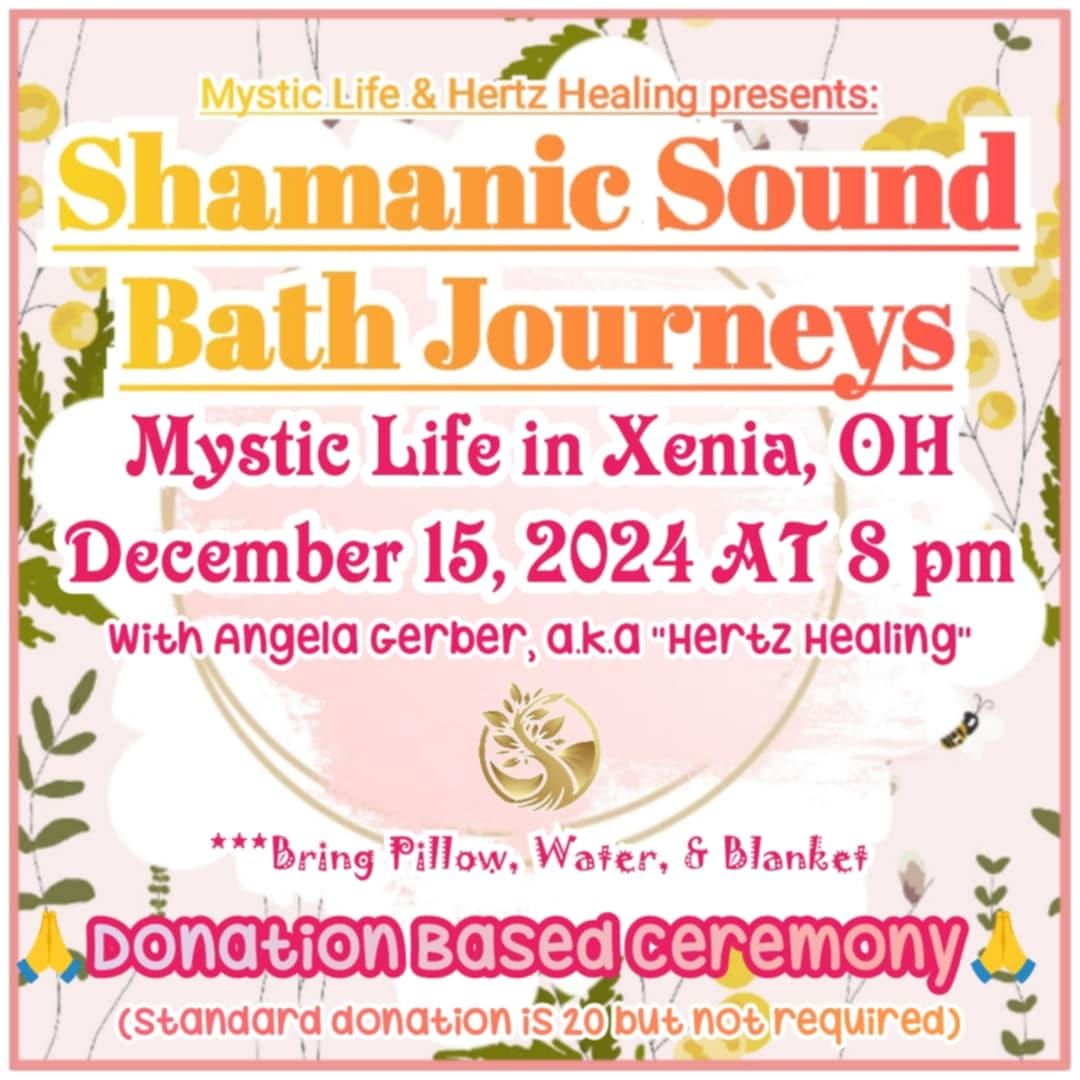 Shamanic Sound Bath Journey with Angela Gerber 