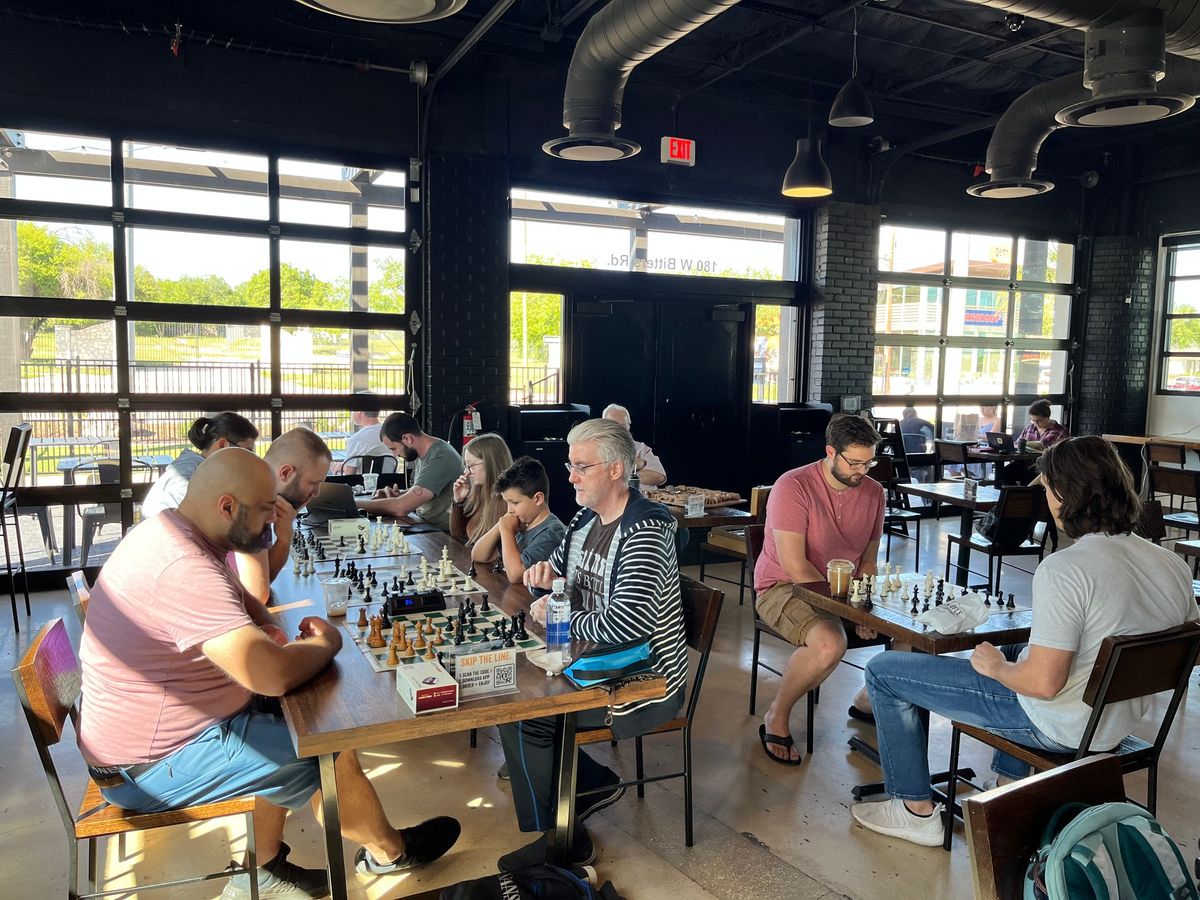 Casual Chess at Black Rifle Coffee, 180 W. Bitters Road